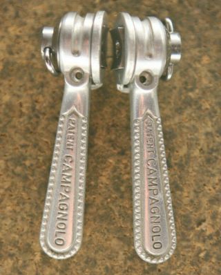 Vintage Campagnolo Record Frame Downtube Shifters Shifter Set