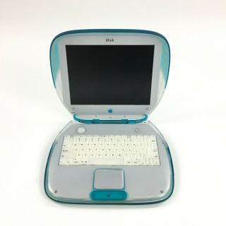 Apple Ibook G3 M2453 Clamshell Blueberry Vintage 1999