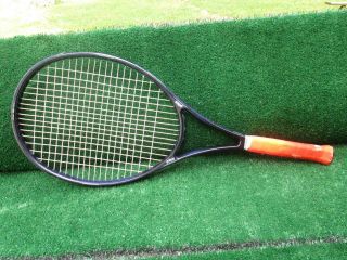 Tennis Prince CTS Precision 110 Tennis Racquet Over Wrapped 4 1/8 Grip 1988 VGC 2