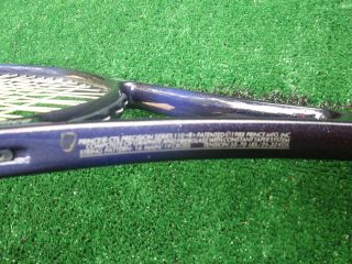 Tennis Prince CTS Precision 110 Tennis Racquet Over Wrapped 4 1/8 Grip 1988 VGC 3