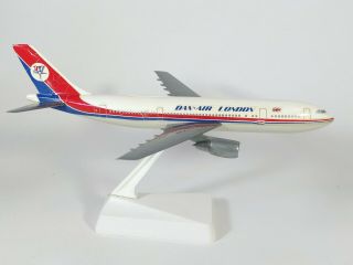 DAN AIR LONDON Airbus A300 Aircraft Model 1:250 Scale Wooster Vintage READ 2