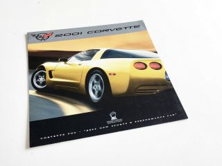 2001 Chevrolet Corvette Z06 Ajac Preview Brochure