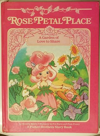 Vintage Book 1984 A Garden Of Love To Share Rose - Petal Place Beverly Keller