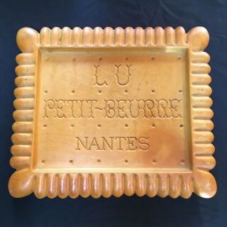 Ancien Plateau Lu Petit Beurre Nantes Vintage