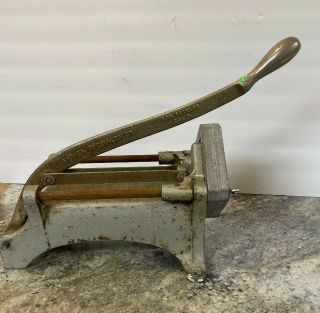 Vtg Shaver Specialty Company Keen Kut Shoe Stringer French Fry Potato Cutter