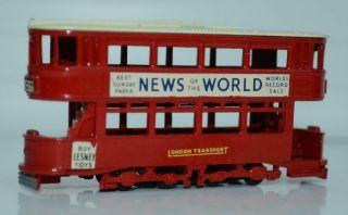 Tta - Lesney Matchbox Yesteryear - London E Class Tram Car - Y3 - Bpw