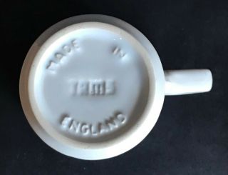 Vintage Tams Pottery 1970 ' s Football Mug ' Mansfield Town The Stags ' Scarce 2