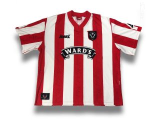 Vintage 1996 - 1997 Sheffield United Fc Football Shirt Size Xl