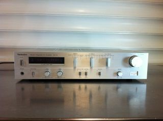Technics Su - V3 Vintage Integrated Stereo Amplifier With Phono Stage Input Vinyl