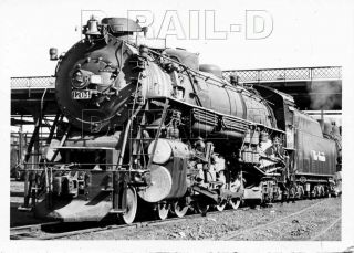 8ee854 Rp 1952 Denver Rio Grande Western Railroad 4 - 8 - 4 Loco 1704 Salt Lake Ut