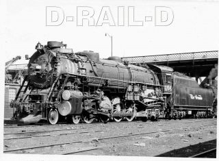 8ee856 Rp 1952 Denver Rio Grande Western Railroad 4 - 8 - 4 Loco 1704 Salt Lake Ut