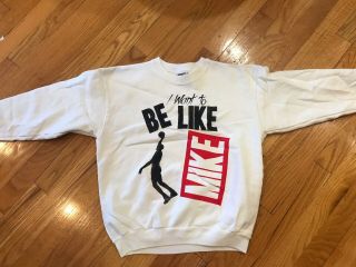 Vintage Boy’s Nike “i Want To Be Like Mike” - Size 14 - 16 -