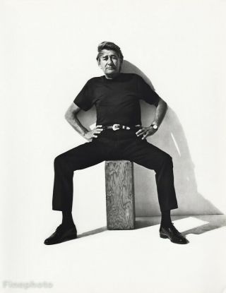 1988 Vintage Helmut Newton Photographer By Herb Ritts Fashion Vogue Photo Art