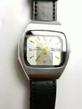 Vintage Ricoh Crystal 21 Jewels Automatic Wristwatch