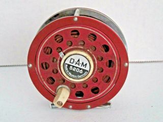 Vintage D - A - M Quick Dam 5206 Made In West Germany Fly Fishing Reel 5206