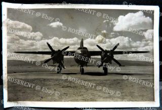 Ww2 Egypt - An Raf Martin B - 26 Marauder At Raf Shallufa 2 - Photo 10.  5 By 7cm