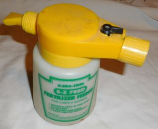 Vintage Aqua - Trol E - Z Feed Fertilizer Feeder For Lawn And Garden Hose Sprayer