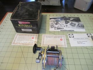 Vintage Garcia Mitchell 602 A Conventional Salt Water Fishing Reel