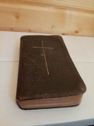 Antique 1910 Catholic Book The Young Man 
