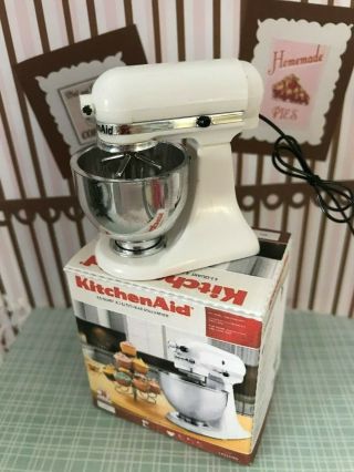 Miniature Mixer Kitchenaid Style Barbie Or Blythe Doll Size 1:6 Scale 2 "