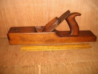 V21 Antique 16 " Jack Plane H.  Chapin Union Factory Marked Body & Blade