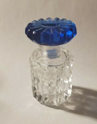 Lovely Vintage Made In Czechoslovakia Small Perfume Bottle
