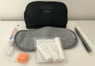 British Airway Business Class The White Company Amenity/wash Bag
