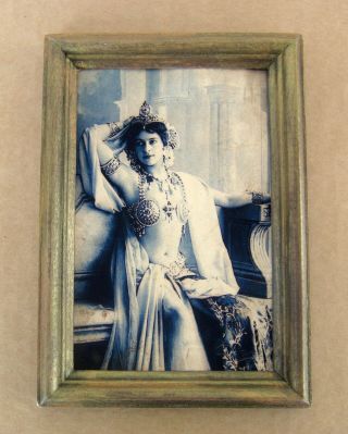 Mata Hari Antique,  Portrait,  German Spy,  Exotic Dancer,  Germany Ww I