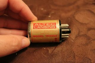 Vintage Altec Lansing Bridging Matching Input Transformer 15335a Org Box