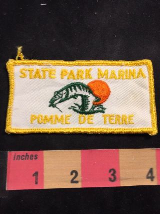 Vintage Missouri Pomme De Terre State Park Patch - Marina 82xx