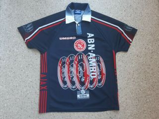 Vintage Ajax Amsterdam 1997/1998 Away Football Shirt Size L Large
