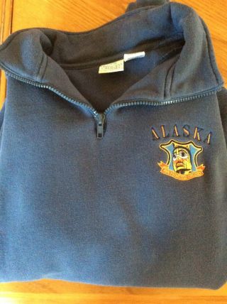 Alaska Princess Cruises Sweatshirt Size Med.  Pullover.  Vintage