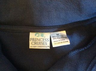 Alaska Princess Cruises Sweatshirt Size Med.  Pullover.  Vintage 2