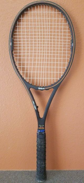 Vintage Wilson Pro Staff Graphite W/ Kevlar 4 5/8 Pws Midsize Tennis Racket
