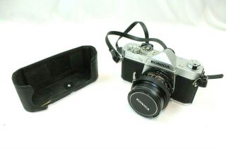 Vintage Konica Autoreflex T3 Camera Konica Hexanon Ar 50mm Lens
