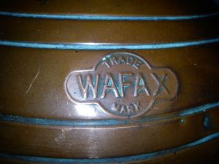 Vintage Wayfax Copper Hot Water Bottle Foot Warmer A Great Door Stop