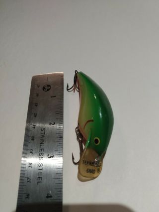 Vintage Boots Anderson Tennessee Shad Vtg Antique Wood Crankbait Fishing Lure