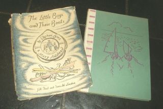 Vintage Book The Little Boys & Their Boats - Stephen Bone Mary Adshead 1st Edition