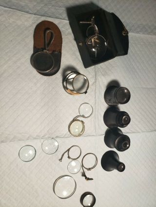 Antique Loupes / Magnifiers In Watch Repair