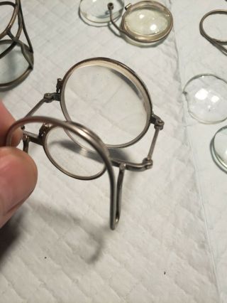 Antique loupes / magnifiers in watch repair 3