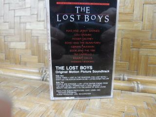 Vintage Cassette Tape The Lost Boys Soundtrack (1987) A4 81767