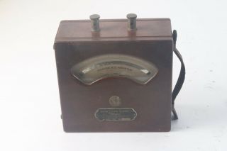 Weston Electrical Instrument Co.  155 A.  C.  Ammeter Voltmeter Vintage