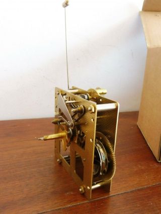 EARLY GERMAN FRANZ HERMLE & SON BELL STRIKE CHAIN CLOCK MOVEMENT 261 - 080A 2