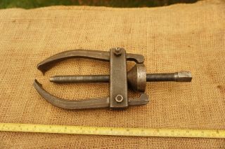 Truth P140 Two Jaw Gear Puller Extractor With Clamp Nut,  Vintage Early Otc Tool