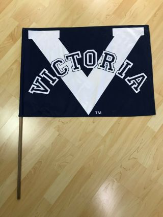 Vintage AFL VFL Aussie Rules Victoria State Football Large Flag 1990 ' s 2