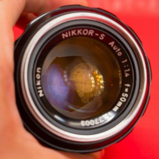 Nikon NIKKOR - S 50mm f1.  4 Non - Ai Vintage Lens 3