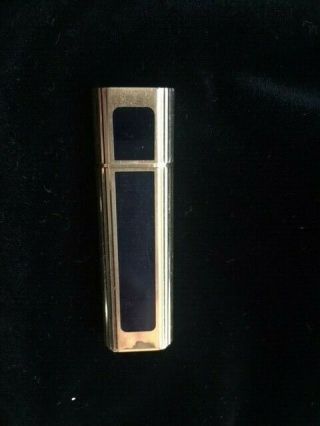 Vintage Cartier Perfume Case With Refillable Atomizer Insert.  Blk/gd