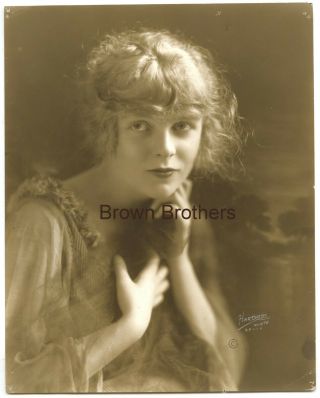 Vintage 1910s Hollywood Actress Blanche Sweet Dbw Photo Hand Signed By Hartsook