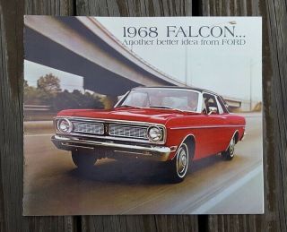 1968 Ford Falcon Car Sales Brochure Futura