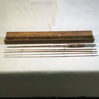 Mermaid Vintage Bamboo Combination Spin / Fly Rod Fishing Set